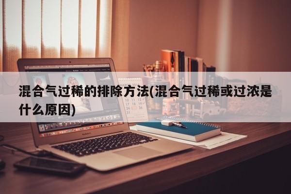 混合气过稀的排除方法(混合气过稀或过浓是什么原因)